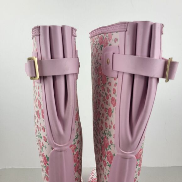 Hunter Love Shack Fancy xBoot Original Tall Rain Boot Floral size 9M - Picture 7 of 15